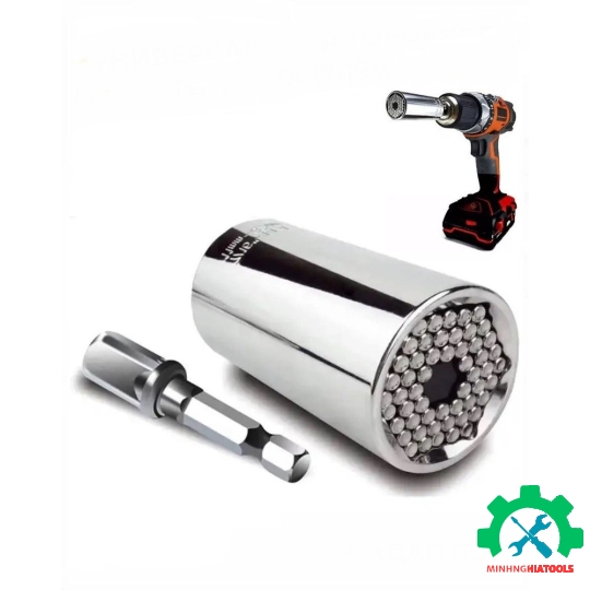 Bộ đầu tuýp có đầu vuông 3/8 inch size 7-32mm Workpro - WP202517 
