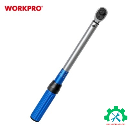 Cần siết lực 1/2 inch 40-220Nm cán xanh dài 510mm Workpro WP271020