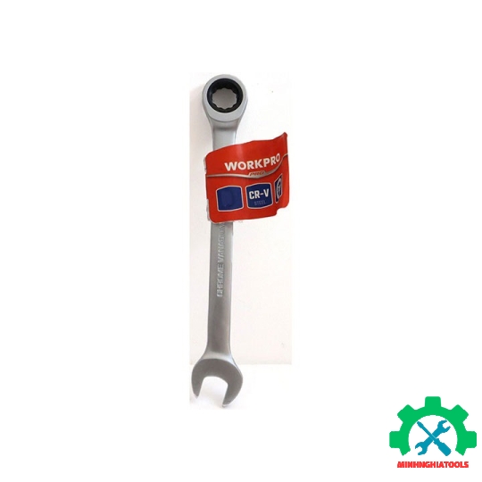 Cờ lê vòng miệng tự động Thép CR-V WORKPRO size lẻ từ 8-19mm