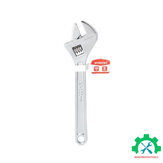 Mỏ lết Workpro Thép CR-V, cán trơn size từ 6 - 15 inch 