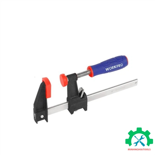 Kẹp thanh bằng thép, kích thước: 600mm (24 inches), Workpro - WP232033 