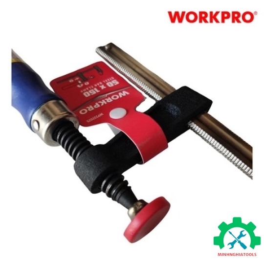 Kẹp dùng điều chỉnh gỗ 120x600mm Workpro - WP232029 