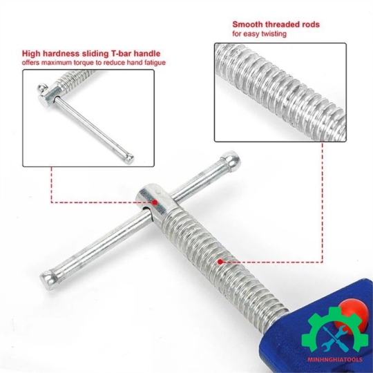 Cảo chữ C nhả nhanh WORKPRO 4inch ( WP232023), 6inch ( WP232024 )