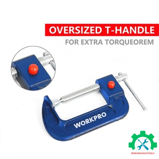 Cảo chữ C nhả nhanh WORKPRO 4inch ( WP232023), 6inch ( WP232024 )