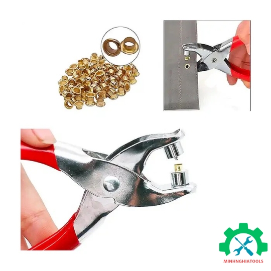 Kìm bấm khoen 140mm Workpro - WP231079 