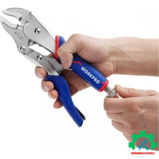 Kìm bấm bằng thép CR-V 10 inch 250mm Workpro - WP231074  