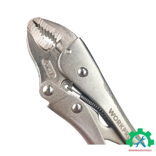 Kìm bấm mũi cong 5 inch 130mm Workpro - WP231057 