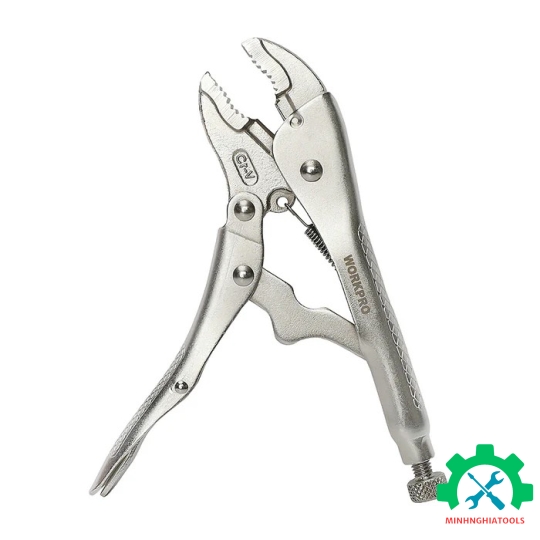 Kìm bấm mũi cong 5 inch 130mm Workpro - WP231057 