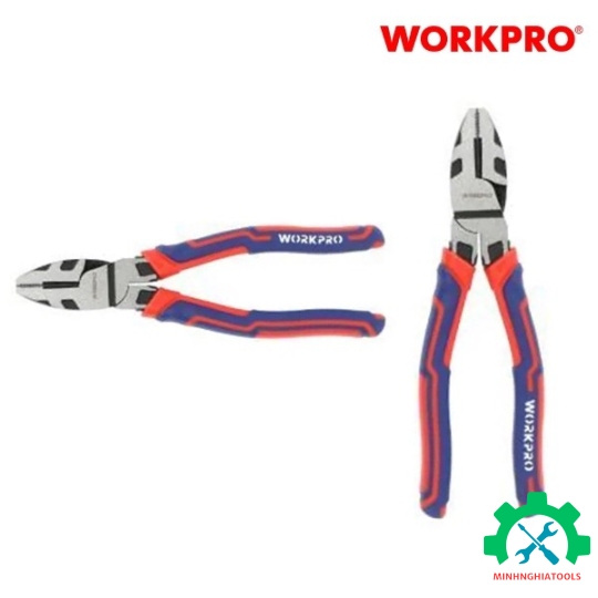 Kìm điện bằng thép CR-V 8 inch, 9 inch Workpro WP231106 - WP231105