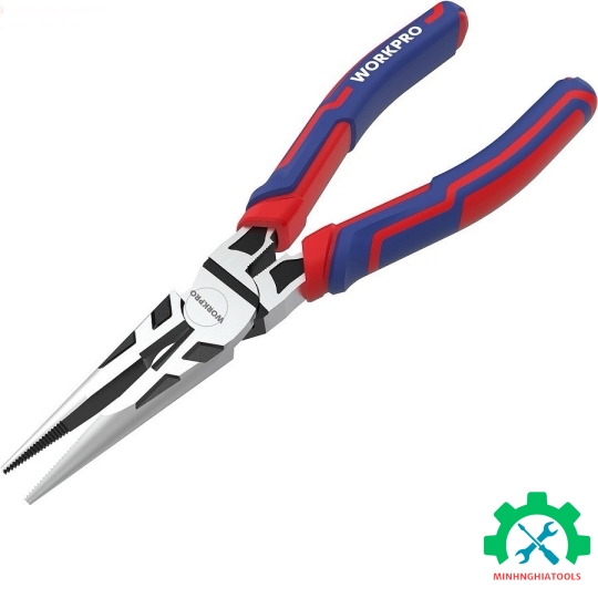 Kìm nhọn bằng thép CR-V 6 inch, 8 inch WORKPRO WP231101 - WP231102