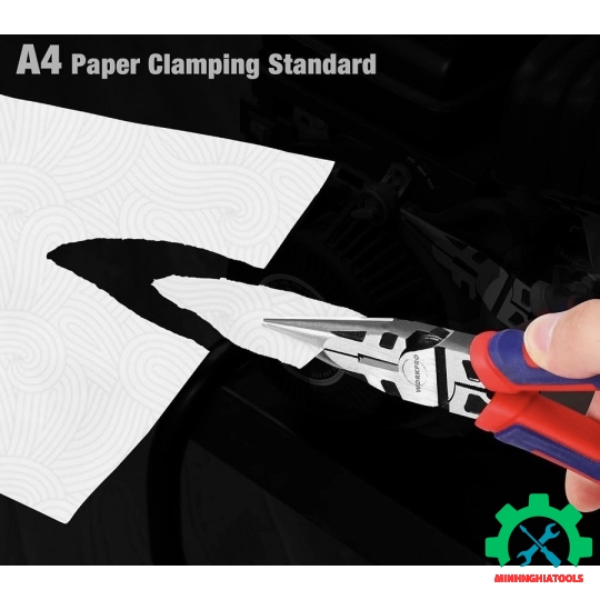Kìm nhọn bằng thép CR-V 6 inch, 8 inch WORKPRO WP231101 - WP231102