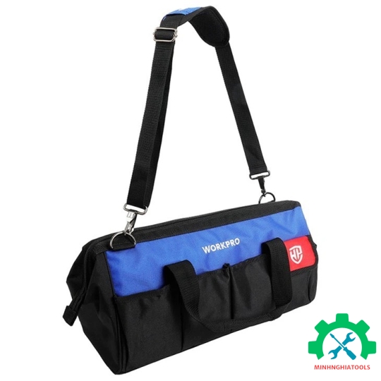 Túi đựng dụng cụ bằng vải dệt, kích thước 300mm (14 inches) Workpro - WP281004 