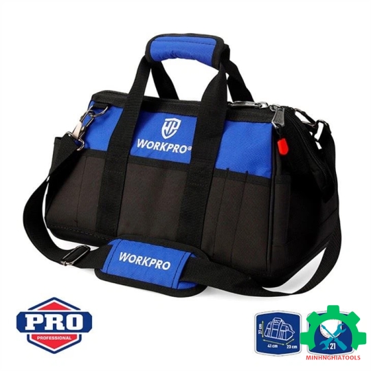 Túi đựng dụng cụ có đế chống nước, 510mm Workpro - WP281026 