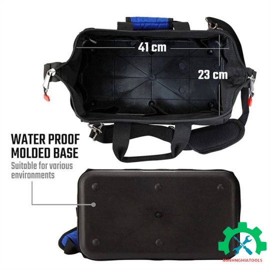 Túi đựng dụng cụ có đế chống nước, 510mm Workpro - WP281026 