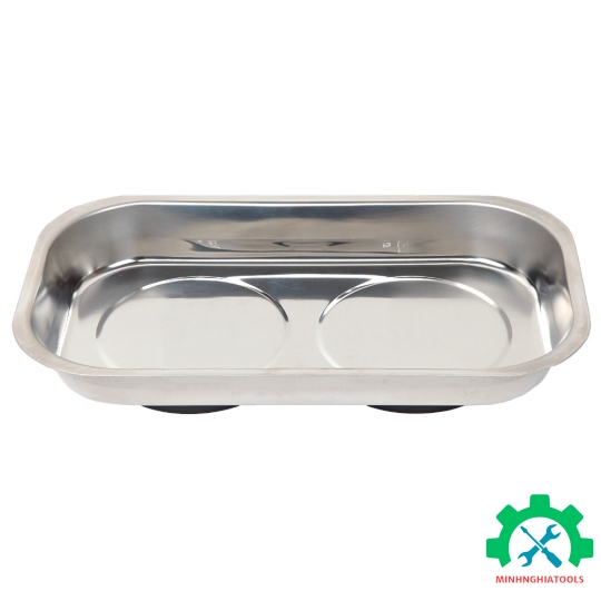 Khay đựng dụng cụ hình chữ nhật, thép không gỉ Workpro - WP314002 