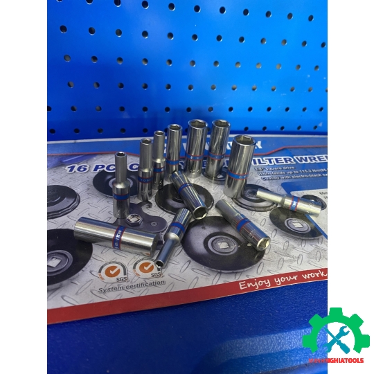 Tube 1/4'' dài trắng Kingtony 2235M kích thước từ 5.5 - 14mm 
