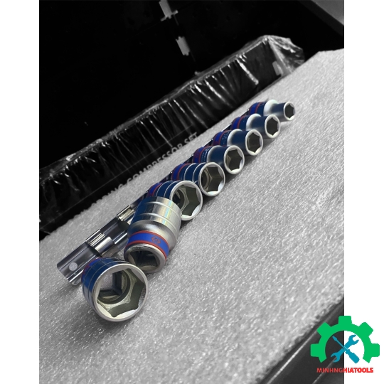 Bộ đầu tube 1/2 inch 8 chi tiết 10-22mm Kingtony 4510MR 