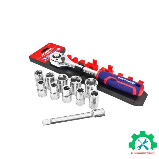 Bộ Tube kèm cần tự động 1/2 inch Workpro - WP202558