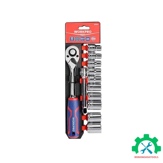 Bộ Tube kèm cần tự động 1/2 inch Workpro - WP202558