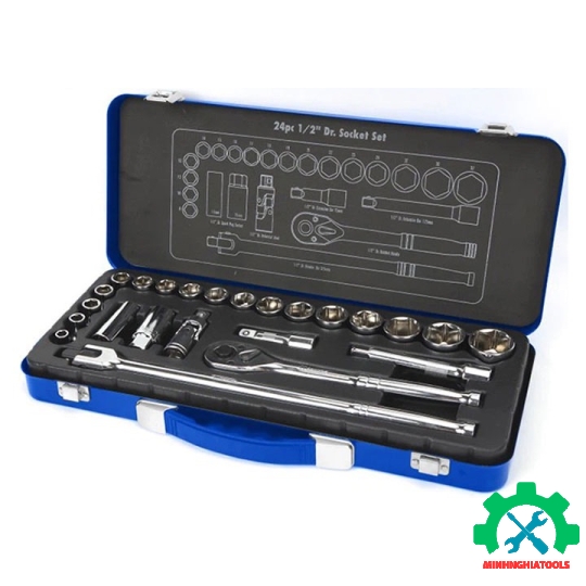 Bộ tube 24 chi tiết 8-32mm Workpro - WP202564