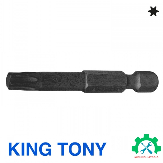 Mũi lục giác siết máy hình  sao Kingtony 7150xxT, size lẻ từ T10 - T40 