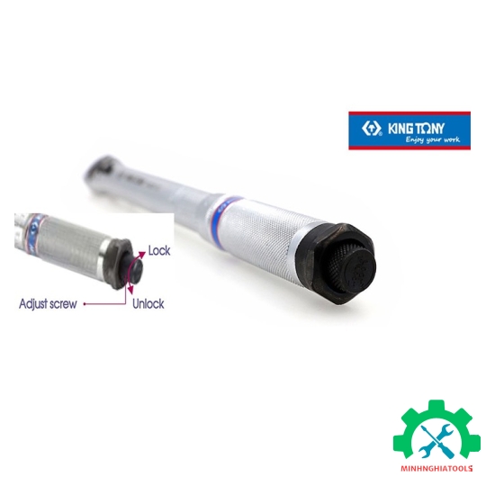 Cần nổ ngắn Kingtony 34323-1A 3/8" 5-25 Nm 