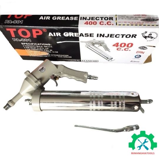 Bơm Mỡ Bằng Hơi ( 1 Chức Năng ) TOP PA-801 