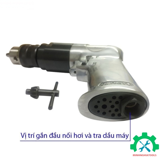 Máy khoan hơi (mũi khoan 10mm) 3/8-dạng súng PAG-402 TOP 