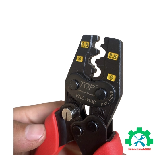 Kìm bấm cos nhanh trợ lực Top VNE-0106 (1.5 - 6mm2) 