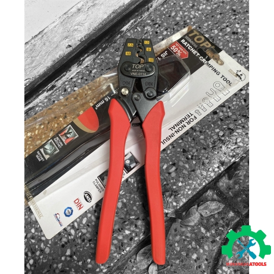 Kìm Bấm Cos Nhanh Trợ Lực TOP VNE-0114 (1.25-14mm2)