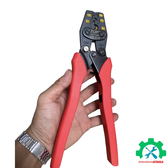 Kìm Bấm Cos Nhanh Trợ Lực TOP VNE-0114 (1.25-14mm2)