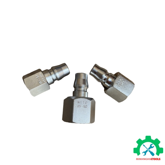 Đầu nối hơi cao cấp Mito-PF răng trong kích thước lẻ có PF20, PF30, PF40