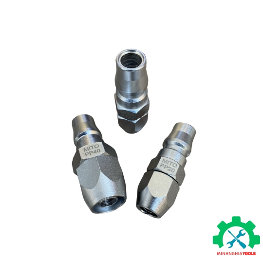Đầu nối hơi ống nhựa Mito PP kích thước lẻ có PP20, PP30, PP40