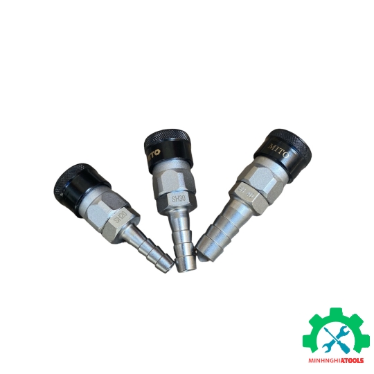 Đầu nối hơi đuôi chuột Mito SH kích thước lẻ có SH20 , SH30 , SH40