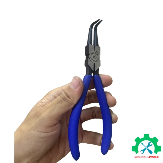 Kìm mở phe trong mũi cong 7 inch Kingtony 67HB-07 