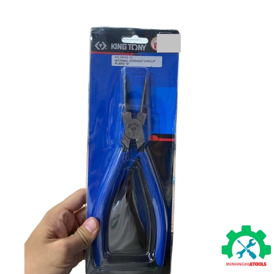 Kìm mở phe trong Kingtony 68HS-10 loại thẳng dài 250mm mũi 2.3mm 