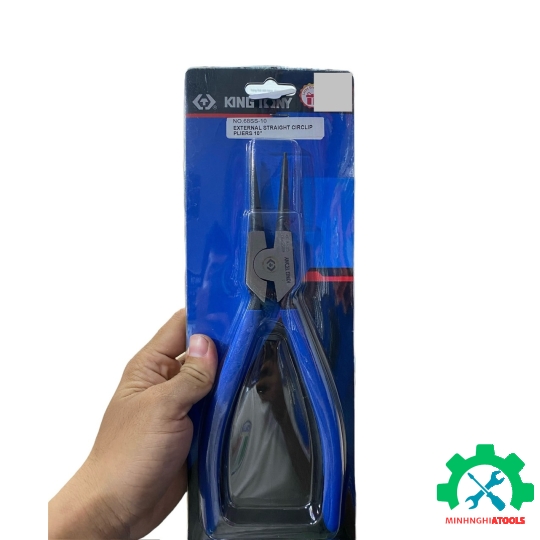 Kìm mở phe ngoài Kingtony 68SS-10 loại thẳng dài 250mm mũi 2.3mm