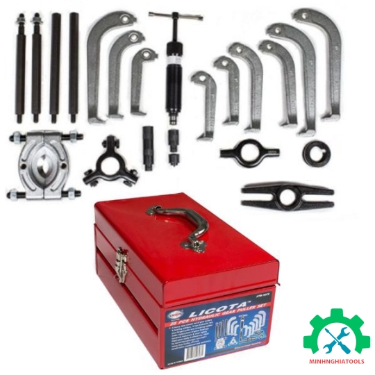 BỘ CẢO ĐĨA THỦY LỰC ĐA NĂNG 25 CHI TIẾT - LICOTA ATB-1075 
