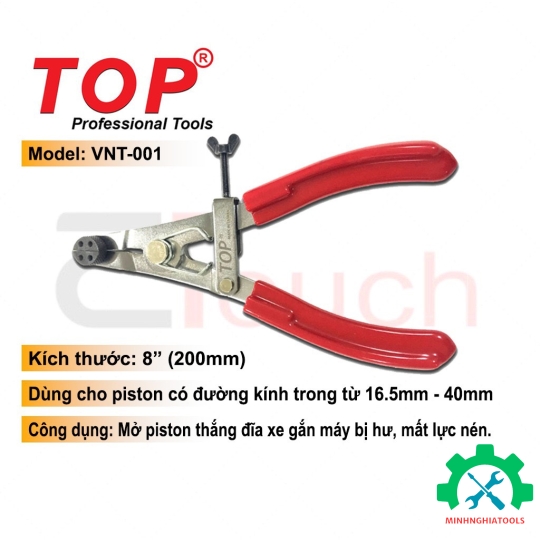 Kìm mở piston thắng đĩa xe máy TOP VNT-001 