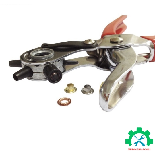 Kìm Bấm Lỗ Dây Nịt ( Kèm Khoen ) Top - K6012A 