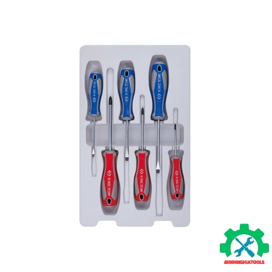 Bộ vít 6 chi tiết bake và dẹp Kingtony 31116MR 