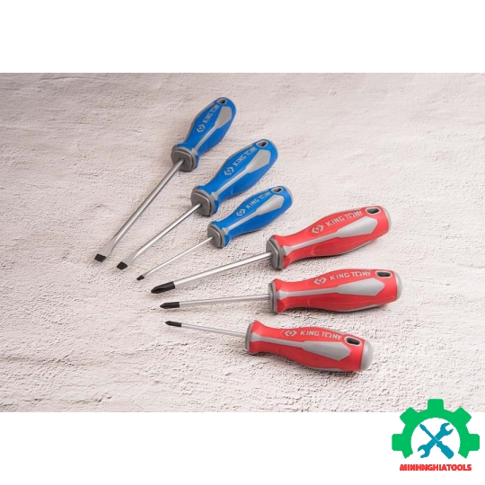 Bộ vít 6 chi tiết bake và dẹp Kingtony 31116MR 
