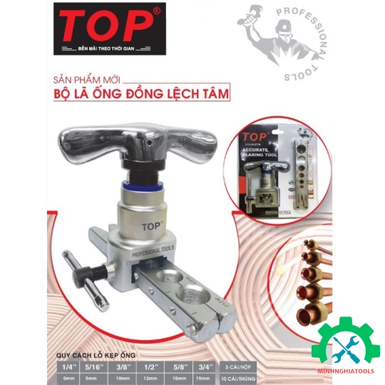 Bộ lã ống đồng lệch tâm TOP LU-LALETM (6-19mm) 