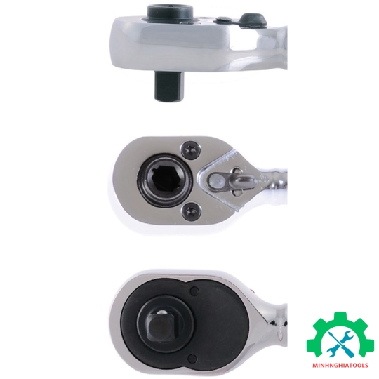 Cần siết tự động 1/4 hai đầu Kingtony 276A-04G (vặn tuýp + vặn vít) 