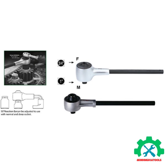 Đầu tăng lực cần nổ 3/4 ra 1 Inch LICOTA AWT-30108 