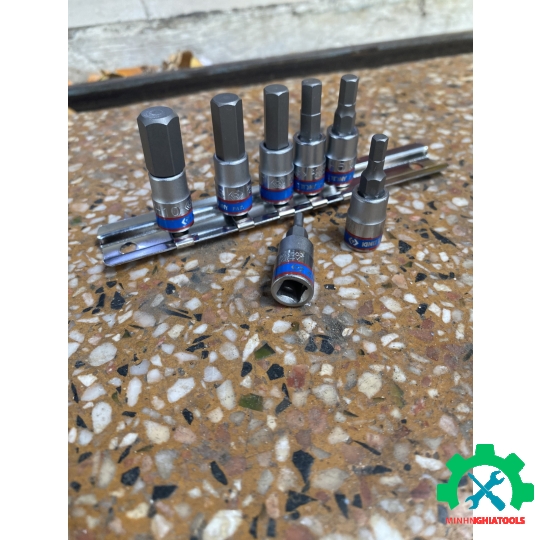 Bộ tuýp lục giác 1/4 Kingtony 2127PR 7 chi tiết H3-H10 