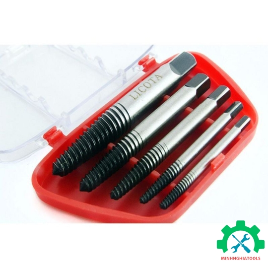 Bộ dụng cụ lấy ốc gãy Licota TAP-50002 5 chi tiết 3mm-18mm
