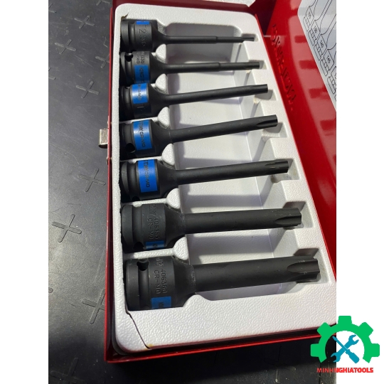 Bộ tuýp đầu lục giác sao Kingtony 4467PP loại 1/2 7 chi tiết (T25-T60) 