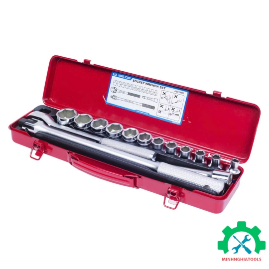 Bộ tuýp 1/2 inch 15 chi tiết hệ mét Kingtony 4501MR 