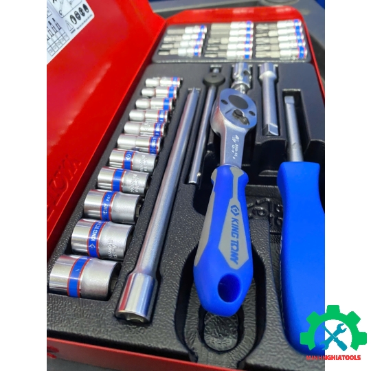 Bộ tube 1/4" 31 chi tiết hệ mét Kingtony 2031MR